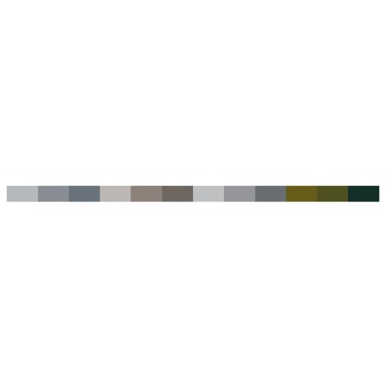 Karin Grey Colors Collection 12 colors Pigment Decobrush